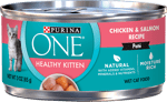 Purina ONE Healthy Kitten Chicken And Salmon Recipe